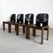 Modell 121 Stühle von Afra & Tobia Scarpa für Cassina, 1960er, 4er Set 1