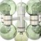 11-Light Chandelier with Glass Diffusers, 1970s 6