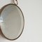 Mid-Century Brass Convex Pocket Watch Mirror 7