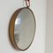 Mid-Century Brass Convex Pocket Watch Mirror 6