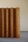 Mid-Century Danish Room Divider / Folding Screen in Patinated Pine, 1970s 11