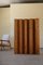 Mid-Century Danish Room Divider / Folding Screen in Patinated Pine, 1970s, Image 1