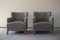 Swedish Modern Lounge Chairs Attributed to Otto Schulz for Boet, 1940s, Set of 2 8