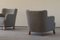 Swedish Modern Lounge Chairs Attributed to Otto Schulz for Boet, 1940s, Set of 2, Image 3