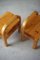 Mid-Century Brutalist Nightstands in Solid Pine, Sweden, 1970s, Set of 2, Image 7