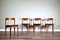 Mid-Century Extendable Teak Dining Table & Chairs from Nathan, 1960s, Set of 5 3