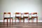 Mid-Century Extendable Teak Dining Table & Chairs from Nathan, 1960s, Set of 5, Image 3