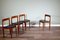 Teak and Leatherette Dining Chairs from Nathan, 1960s, Set of 4, Image 5