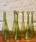 Champagnergläser aus Pomponetta aus geblasenem Glas, Frankreich 1960er, 7er Set 1