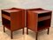 Teak Bedside Tables by Peter Hvidt for Mobilier International, Denmark, 1960s, Set of 2 3