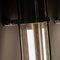 Industrial Polished Aluminium & Steel Strip Lights, 20th Century, Set of 2 5
