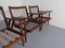 Mid-Century Danish Teak Lounge Chairs & Sofa in Kvadrat Tonica 2, Set of 5 41