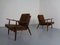 Mid-Century Danish Teak Lounge Chairs & Sofa in Kvadrat Tonica 2, Set of 5, Image 27