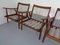 Mid-Century Danish Teak Lounge Chairs & Sofa in Kvadrat Tonica 2, Set of 5 39