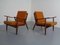 Mid-Century Danish Teak Lounge Chairs & Sofa in Kvadrat Tonica 2, Set of 5 31