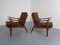 Mid-Century Danish Teak Lounge Chairs & Sofa in Kvadrat Tonica 2, Set of 5, Image 24