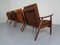 Mid-Century Danish Teak Lounge Chairs & Sofa in Kvadrat Tonica 2, Set of 5, Image 21