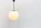 Vintage German Space Age Glass Ball Pendant Lamp from Limburg 17