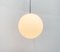 Vintage German Space Age Glass Ball Pendant Lamp from Limburg, Image 2