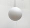 Vintage German Space Age Glass Ball Pendant Lamp from Limburg, Image 3