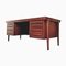 Large Mid-Century Danish Rosewood Executive Desk from Faarup Møbelfabrik, 1960s 1