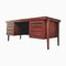 Large Mid-Century Danish Rosewood Executive Desk from Faarup Møbelfabrik, 1960s, Image 1