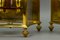 Vintage Brass and Glass Two-Light Wall Lanterns, Set of 2 9