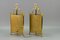 Vintage Brass and Glass Two-Light Wall Lanterns, Set of 2 16