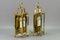 Vintage Brass and Glass Two-Light Wall Lanterns, Set of 2, Image 18