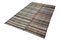 Tapis Kilim Mid-Century Moderne Rayé Multicolore, Turquie 6