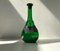 Art Nouveau Green Decanter in Glass and Pewter from Holmegaard, 1920s 1