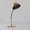 Lámpara de escritorio modelo No. 15 de bronce cobrizo de H. Busquet para Hala, años 30, Imagen 8