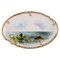 Large Serving Dish in Porcelain with Hand-Painted Fish from Pirkenhammer, Image 1