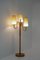 Swedish Modern Floor Lamp in Brass and Leather 9