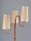 Swedish Modern Floor Lamp in Brass and Leather 3