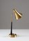 Mid-Century Scandinavian Desk Lamp in Brass from Asea 2