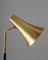 Lampe de Bureau Mid-Century Scandinave en Laiton de Asea 5