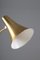 Mid-Century Scandinavian Desk Lamp in Brass from Asea 4