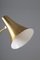 Mid-Century Scandinavian Desk Lamp in Brass from Asea, Image 4