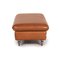 Loop Brown Leather Stool from Willi Schillig 10