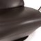 Grey Leather Lounge Chair from Willi Schillig, Image 4