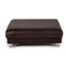 Brown Leather Stool from Gyform, Image 7