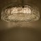 Große Nickel Deckenlampe aus Muranoglas von Kalmar, 1960er 3