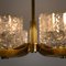 Brass Chandelier with 8 Glass Shades in the Style of Kalmar, 1960s, Image 11