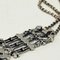 Long Silver Necklace by Marianne Berg for Uni David-Andersen, Norway, 1960s, Image 3