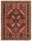 19th Century Geometric Dragon Sumak Caucasian Rug, 1870s 7