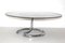 Vintage Curved Chromed Glass Coffee Table, Image 1