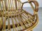 Vintage Rocking Chair in Rattan, Image 10