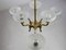 Vintage Austrian Chandelier by Hugo Gorge for Eduard Schmelz, 1930s 21