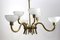 Vintage Austrian Chandelier by Hugo Gorge for Eduard Schmelz, 1930s, Image 9